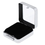 Square Diamond Gemstone Storage Collection Display Show Box Jewelry Case