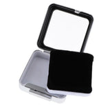 Square Diamond Gemstone Storage Collection Display Show Box Jewelry Case