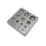 Square Doming Dapping Block Jewelry Punch Forming Tool
