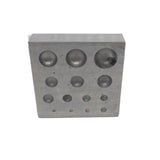 Square Doming Dapping Block Jewelry Punch Forming Tool