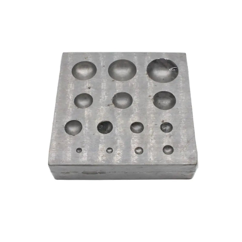 Square Doming Dapping Block Jewelry Punch Forming Tool
