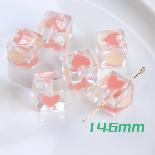 Acrylic Bead Phone Chain Hair Rope DIY Material Hair Accessories