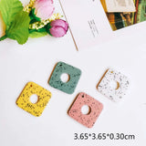 Resin Plastic Eardrop Charms DIY Jewelry Finding 6pcs