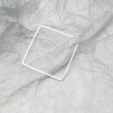 Square Earrings 14k Filled s925 Silver Jewelry Minimalist Earrings