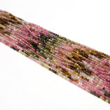 2mm Tourmaline Loose Beads Natural Stones for DIY Jewelry Making