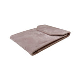 Square Flannelette/Leather Jewelry Organizer Display Roll Bag