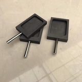 1kg Square Graphite Crucible with Handle