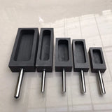1kg Square Graphite Crucible with Handle