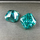 Green Paraiba Tourmaline Radiant Cut Loose Beads for Jewelry Making