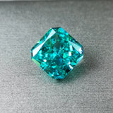 Green Paraiba Tourmaline Radiant Cut Loose Beads for Jewelry Making