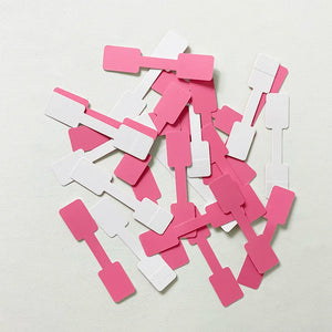 Square Head Self-Adhesive Label Ring Jewelry Tag