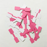 Square Head Self-Adhesive Label Ring Jewelry Tag