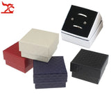 Jewelry Organizer Box Ring Earrings Storage Box Paper Gift Bague Bijoux