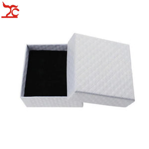 Jewelry Organizer Box Ring Earrings Storage Box Paper Gift Bague Bijoux