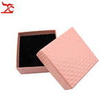 Jewelry Organizer Box Ring Earrings Storage Box Paper Gift Bague Bijoux
