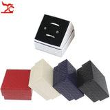 Jewelry Organizer Box Ring Earrings Storage Box Paper Gift Bague Bijoux