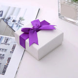 Square Jewelry Organizer Box Display for Engagement Ring Necklace