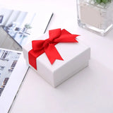 Square Jewelry Organizer Box Display for Engagement Ring Necklace