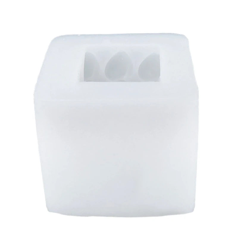 Square Magic Cube Candle Epoxy Resin Mold DIY Crafts