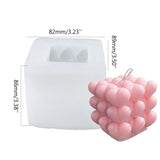Square Magic Cube Candle Epoxy Resin Mold DIY Crafts