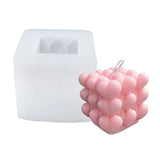 Square Magic Cube Candle Epoxy Resin Mold DIY Crafts