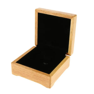 Square Wooden Bracelet Bangle Storage Box Organizer Case