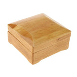 Square Wooden Bracelet Bangle Storage Box Organizer Case