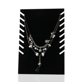 Square Necklace Bust Display Rack Jewelry Pendant Chain Display Holder