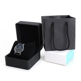 PU Leather Watch Box Jewelry Display with Pillow Cushion