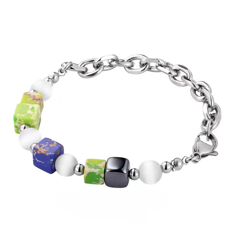 Square Pearl Antique Necklace Hip Hop China-Chic Style Sweater Chain