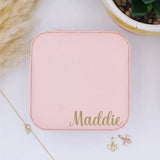 Personalised Travel Jewellery Box Bridesmaid Jewelry Case