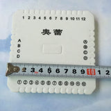 Square Plate Series Macrame Kumihimo Disk Tray Braided Rope Knot Thread Knitting