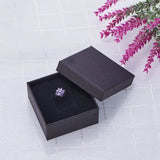 Rectangular Jewelry Organizer Box For Earrings Necklace Bracelet Display