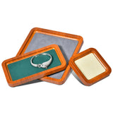 Wooden Jewelry Tray Watch Show Props Organizer Storage Box