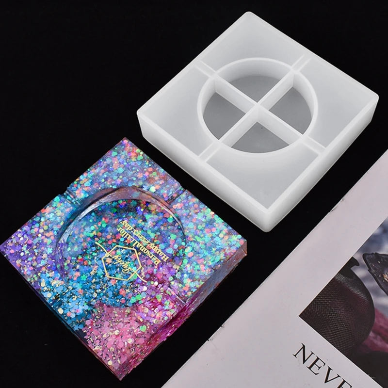 Resin Ashtray & Herb Grinder Molds