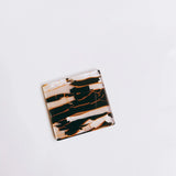 Resin Plastic Green Pendant Eardrop DIY Necklace Earring Charms 6pcs
