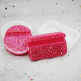 Square Round Mirror Silicone Mould Resin Mold Epoxy Tools