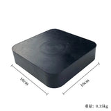 Square Rubber Mat Non-slip Wear-resistant Floor Cushion Jewelry Tool