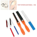 Aluminum Ruler Sand Paper Set for Polishing Wood Jewelry