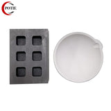 High Purity Graphite Ingot Bar with 250g Ceramic Bowl