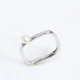 Adjustable Square Hot Ring Base Mountings for Pearl 10pcs/lot
