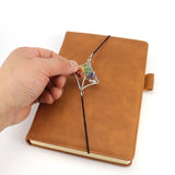 Rock Crystal Gravel Tree Of Life Chakra Bookmark