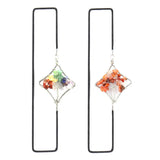 Rock Crystal Gravel Tree Of Life Chakra Bookmark