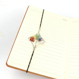 Rock Crystal Gravel Tree Of Life Chakra Bookmark