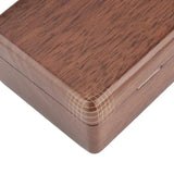 Wood Ring Box Portable Jewelry Box Holder Rustic Decor Box