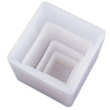 Square Silicone Mould DIY Craft Mold Soap Candle Dessert Making