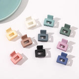 Small Hair Clip Barrettes Crab Hairpin Frosted Catch Clip Matte Mini Hair Claws