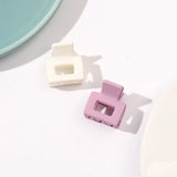 Small Hair Clip Barrettes Crab Hairpin Frosted Catch Clip Matte Mini Hair Claws