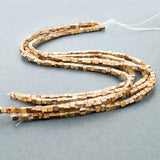 4x4mm Natural Stone Beads Mixed Color Loose Beads for DIY Jewelry Making