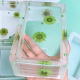 Silicone Mold Tissue Box Epoxy Mould Resin Casting DIY Storage Daily Necessities